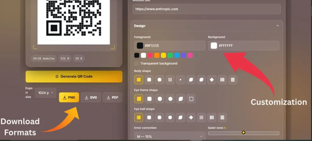 Create a Custom QR Code free
